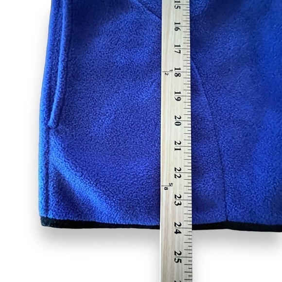 Vintage Fleece Vest San Diego 2000 Andy's Full Zip Blue Small - Picture 6 of 12